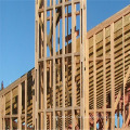 lvl madeira serrada folheada laminada madeira serrada para construção vigas estruturais externas